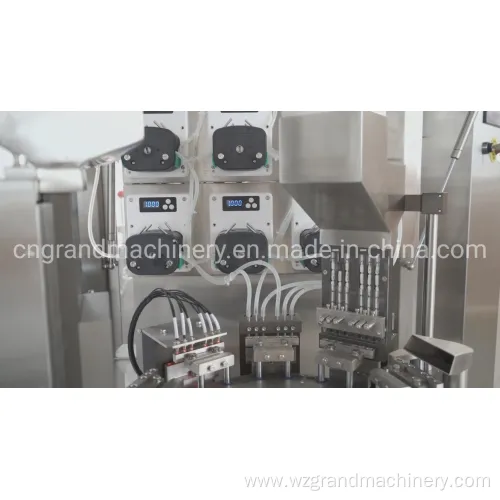 Added to Large Capsules Liquid Capsule Filling Machine